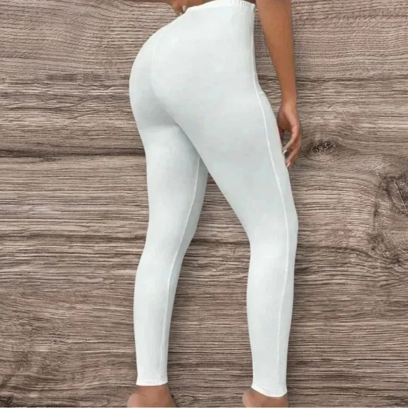 $6 Add-On 🆕White Leggings - Picture 5 of 14